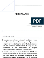 Hibernate ORM Java ORM herramienta mapeo objetos bases datos