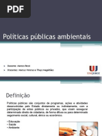 Políticas públicas ambientais