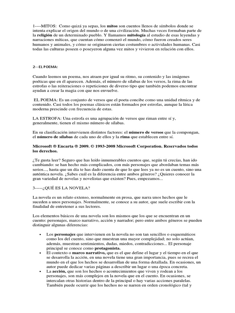 La Diferencia De Un Cuento Y Una Novela Esta Diferencia