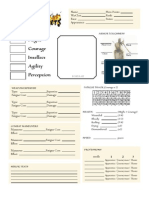 RuneSlayers Character Sheet