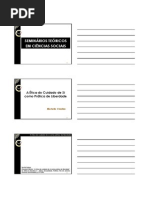 A Ética Do Cuidado de Si Como Prática de Liberdade