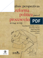 Análisis y perspectivas de la reforma política para el proceso electoral 2014-2015
