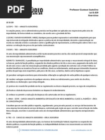 Apostila 003 - Lei 8429 - Gustavo Scatolino - Exercícios