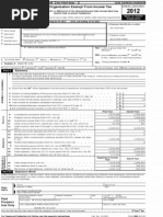PRX 2012 Tax Return