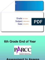 Parcc Eoy - Pretest