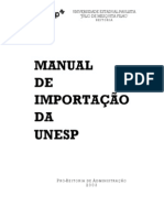 Manual Importacao