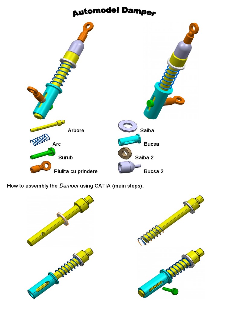 CATIA Assembly Guide for Students | PDF