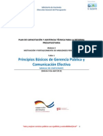 1. Taller 1 Principios Basicos de Gerencia Publica y Comunicacion Efectiva