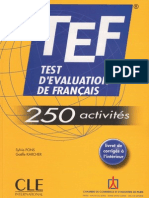 Test D'Evalution de Francais