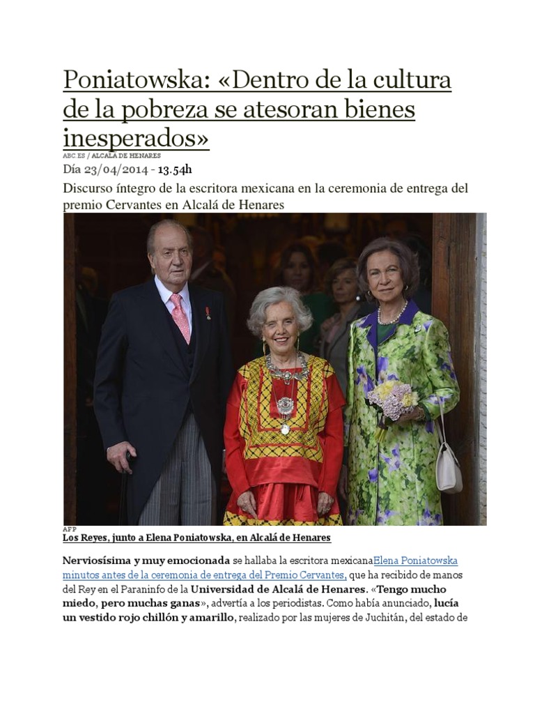 Elena Poniatowska | PDF | México