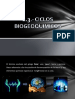 Ciclos de Biogeoquimicos