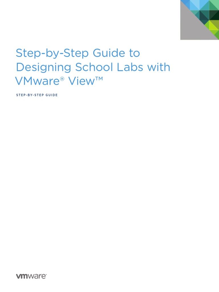 Step by Step Designing School Labs With VMware View | PDF