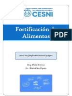 Fortificacion de Alimentos