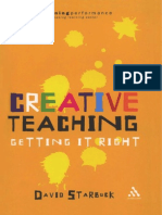 Creative Teaching (Starbuck)