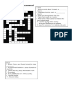 Ww1 Crossword