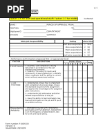 Download Performance Appraisal Form by SopHoly SN22833077 doc pdf