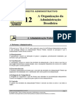 ADM 12 - A Organização Da Administração Brasileira