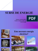 Surse de Energie