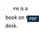 There Is A Book On The Desk