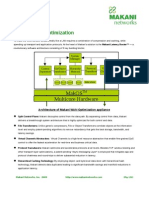 Makani WAN optimization and application acceleration