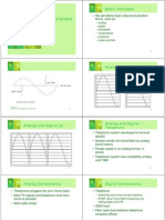 SCCS 423 SCCS 423 Telecommunications: Basic Concepts Basic Concepts