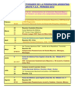 Calendario de Actividades Fak -2012- (1)