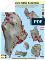 Hawaii State Wildfire History Map