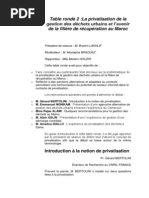 Table Ronde 2