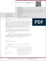 Dto 49 (1999) Aprueba Reglamento Scurso Básico de Seguridad de Faenas Portuarias