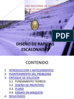 Diseño de Rapidas Escalonadas