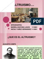 ESPOSICION Altruismo