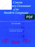 Gonda and Ford - Concise Elementary Grammar of The Sanskrit Language