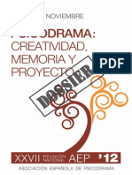 Psicodrama Creatividad y Memoria (Libro)