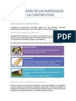 Propiedades de Los Materiales de Construccion