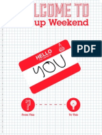 Startup Weekend: Guia Do Participante