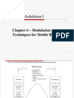 Lecture 7: Modulation I: Chapter 6 - Modulation Techniques For Mobile Radio