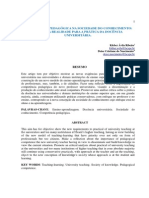 Ribeiro & Nascimento _ Competencia Pedagogica Na Sociedade Do Conhecimento