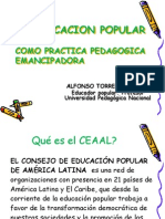 Alfonso Torres Ponencia Educación Popu