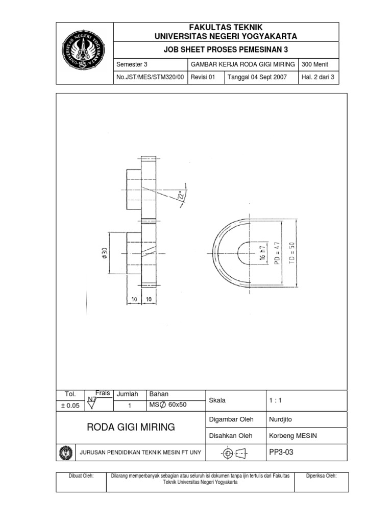 Roda Gigi Miring Simplyfy