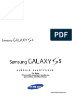 Verizon Samsung Galaxy S5 User Manual SM G900V, Kitkat, English