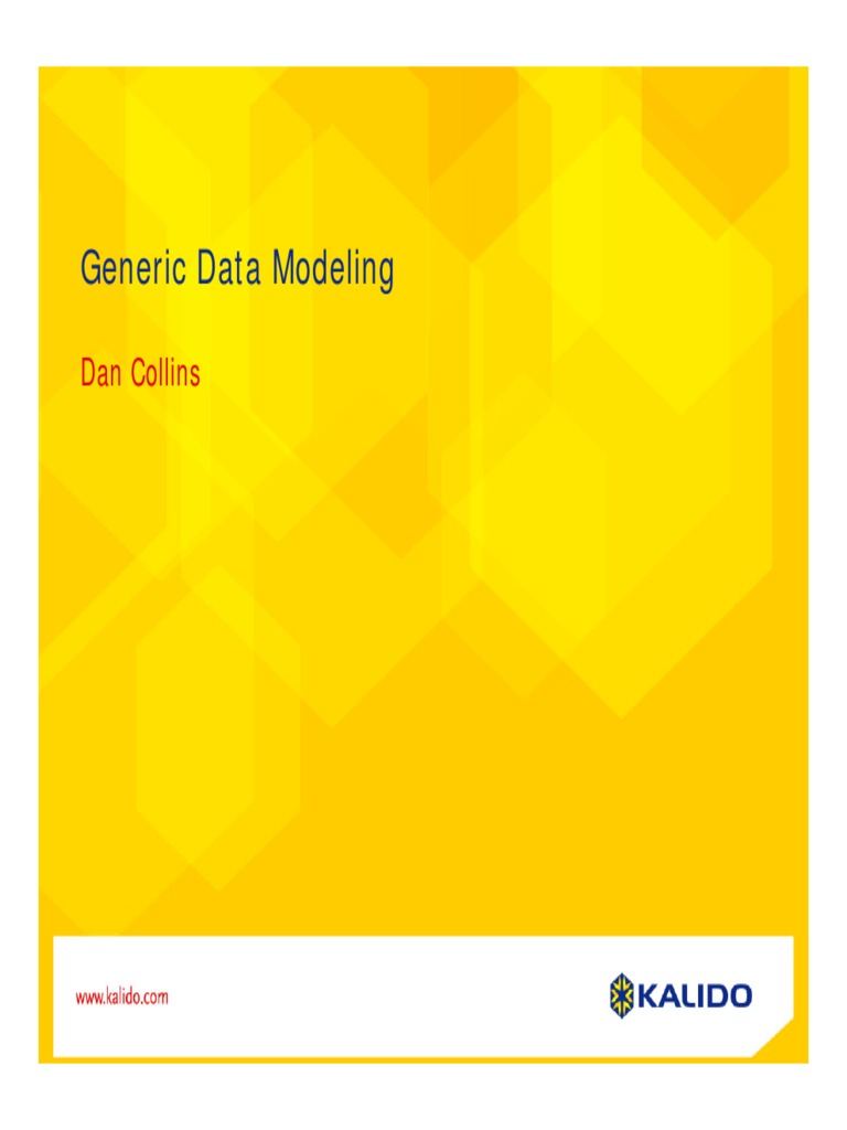 Kalido Implementation in Data Modeling | PDF | Conceptual Model | Data ...