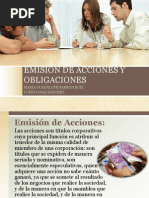 Emision de Acciones y Obligaciones