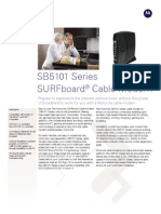 SB5101 Series
SURFboard® Cable Modem