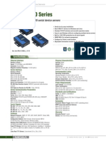 Nport 5100 Series: 1-Port Rs-232/422/485 Serial Device Servers