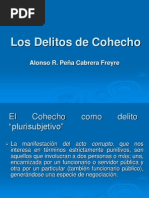 Los Delitos de Cohechos