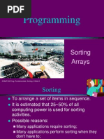 Sorting Techniques