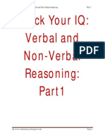 SSB Interview IQ Test: Verbal and Non-Verbal Reasoning Part 1
