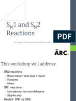 S 1 and S 2 Reactions: An Organic Chemistry Workshop For The ARC