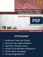 Paparan Hasil Kajian Sistem Perizinan Sda 6 Feb 2014