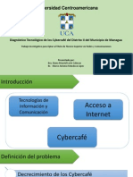 Diagnóstico Tecnológico de Los Cybercafé Del Distrito II Del Municipio de Managua